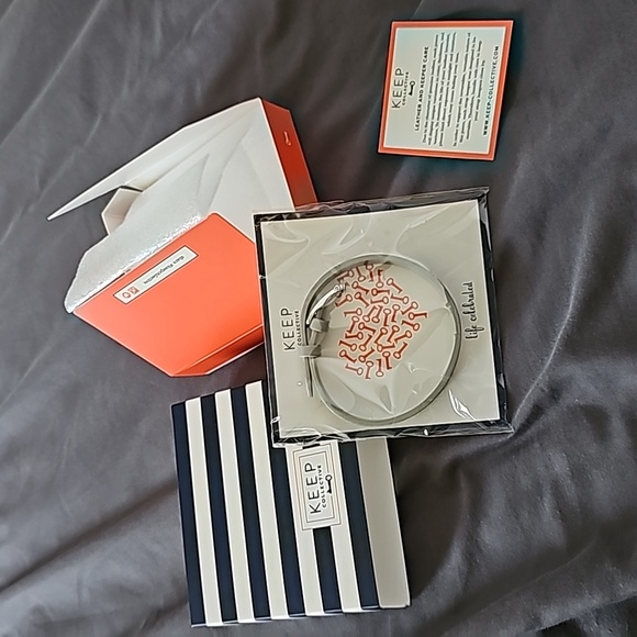 New Leather Keep Collective Gray Snake Bracelet Watchband BUY 3+ for DISCOUNT - Picture 6 of 7